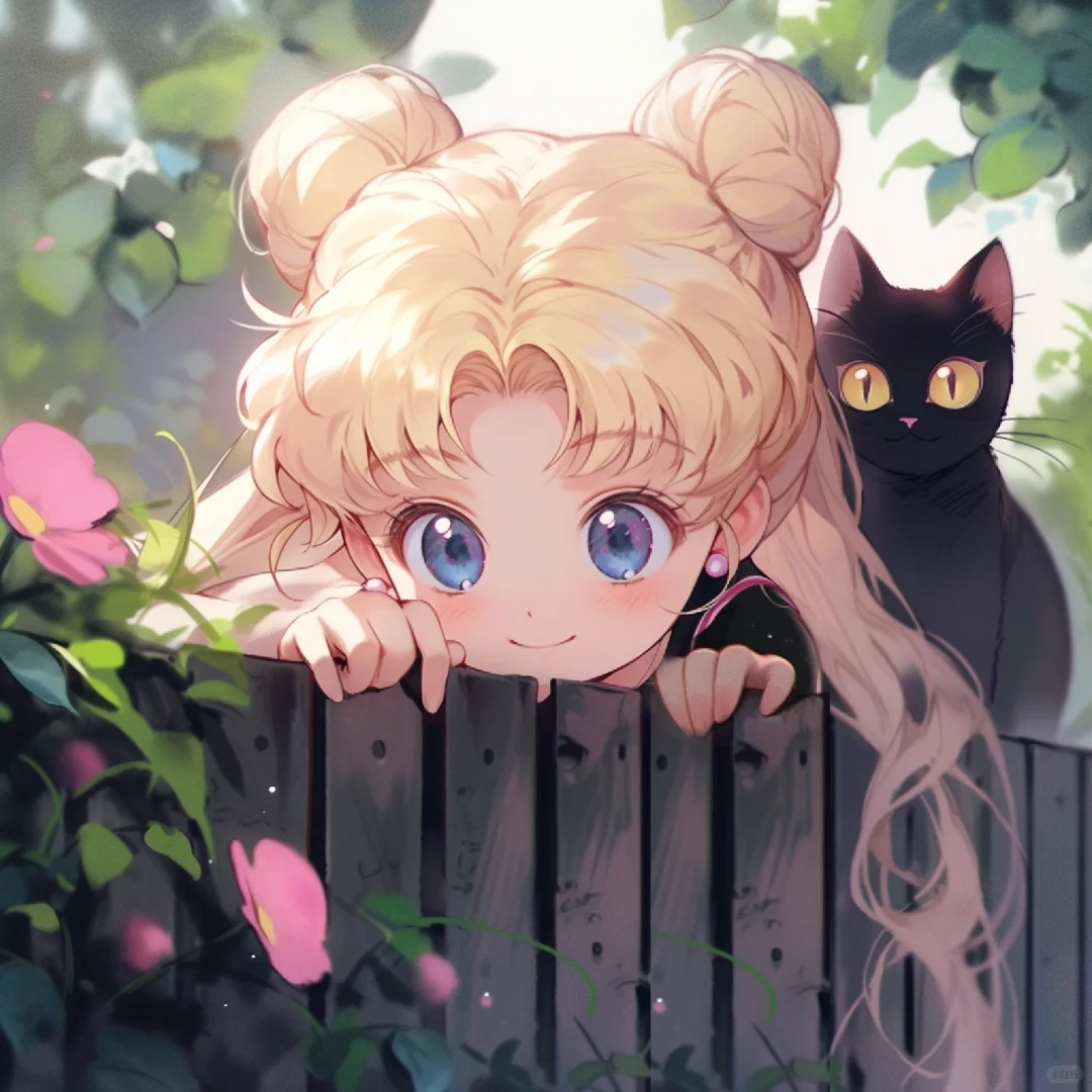 美少女与猫！敲可爱啊啊啊