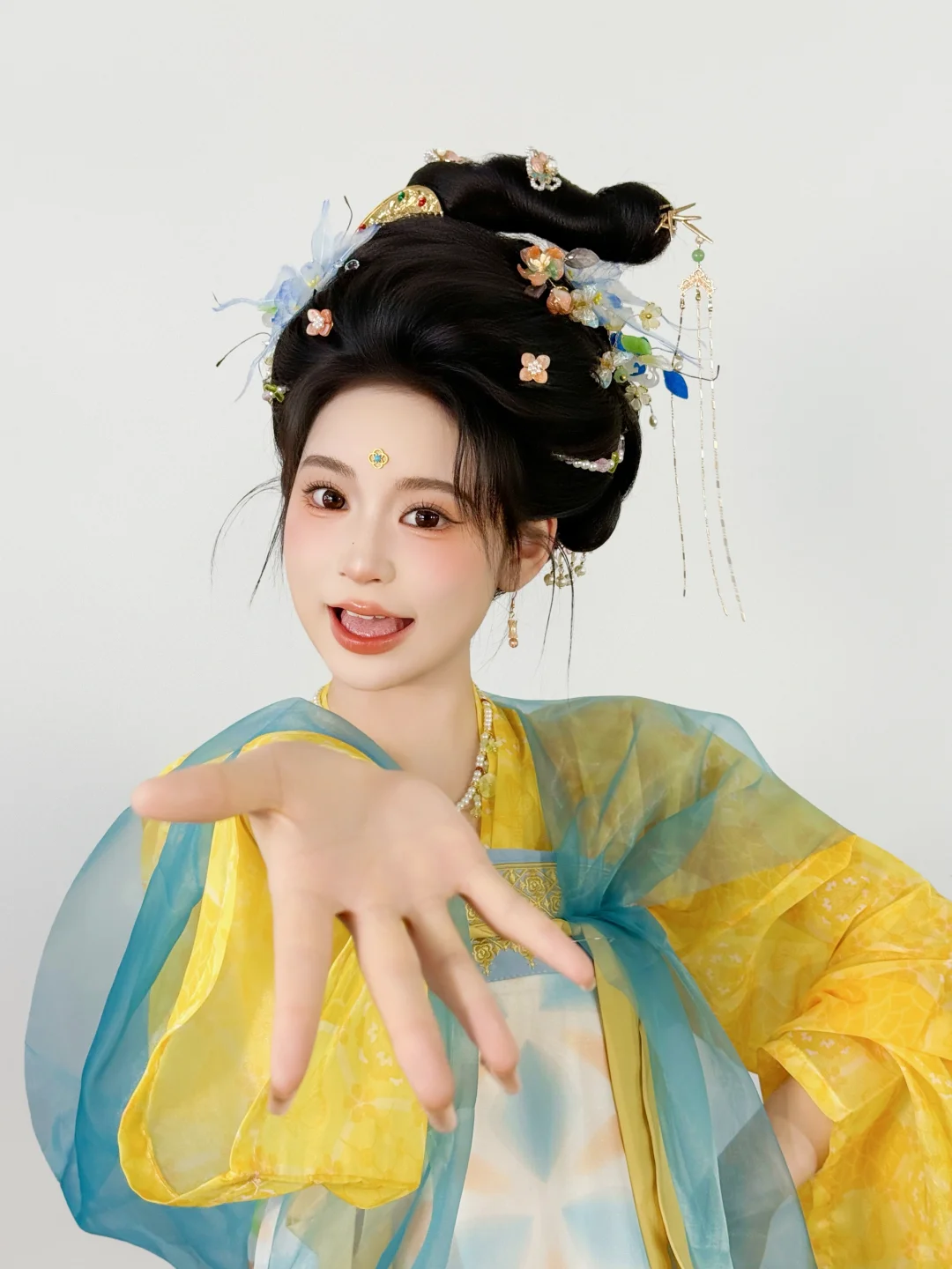 这是谁家画出来的“小唐风”太美了吧💛