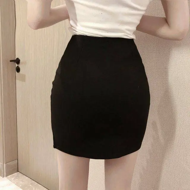 👗小心机性感开叉裙💃纯欲风开步裙评测