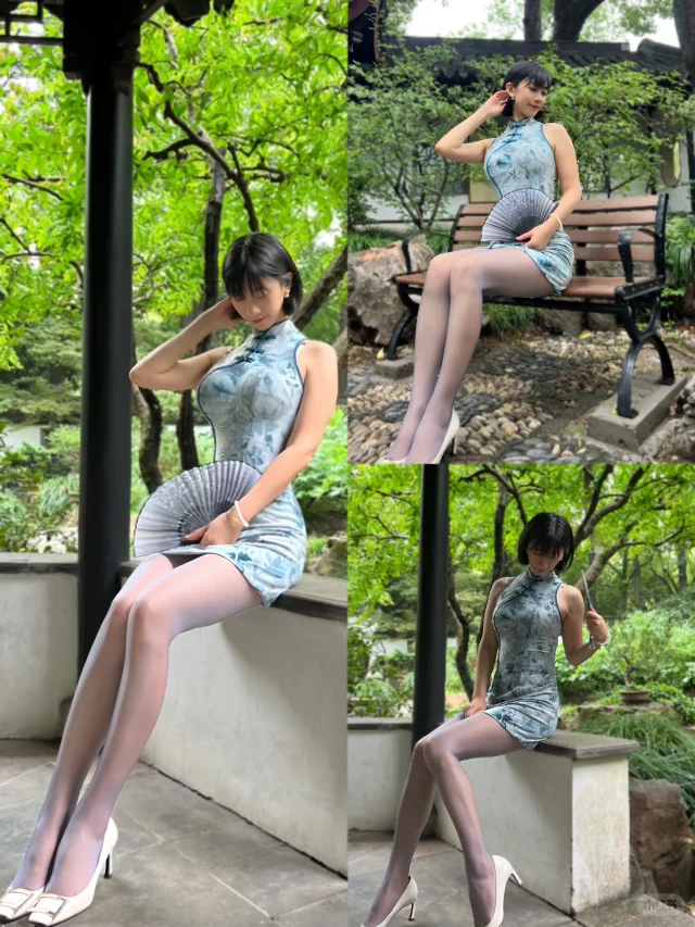 旗袍和丝袜绝配