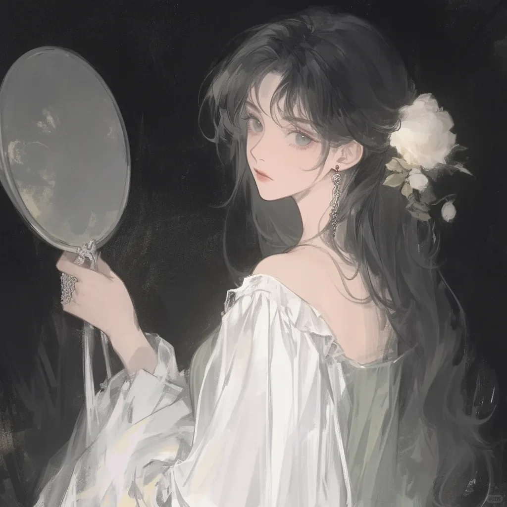 古风女头｜静夜思，月光如洗