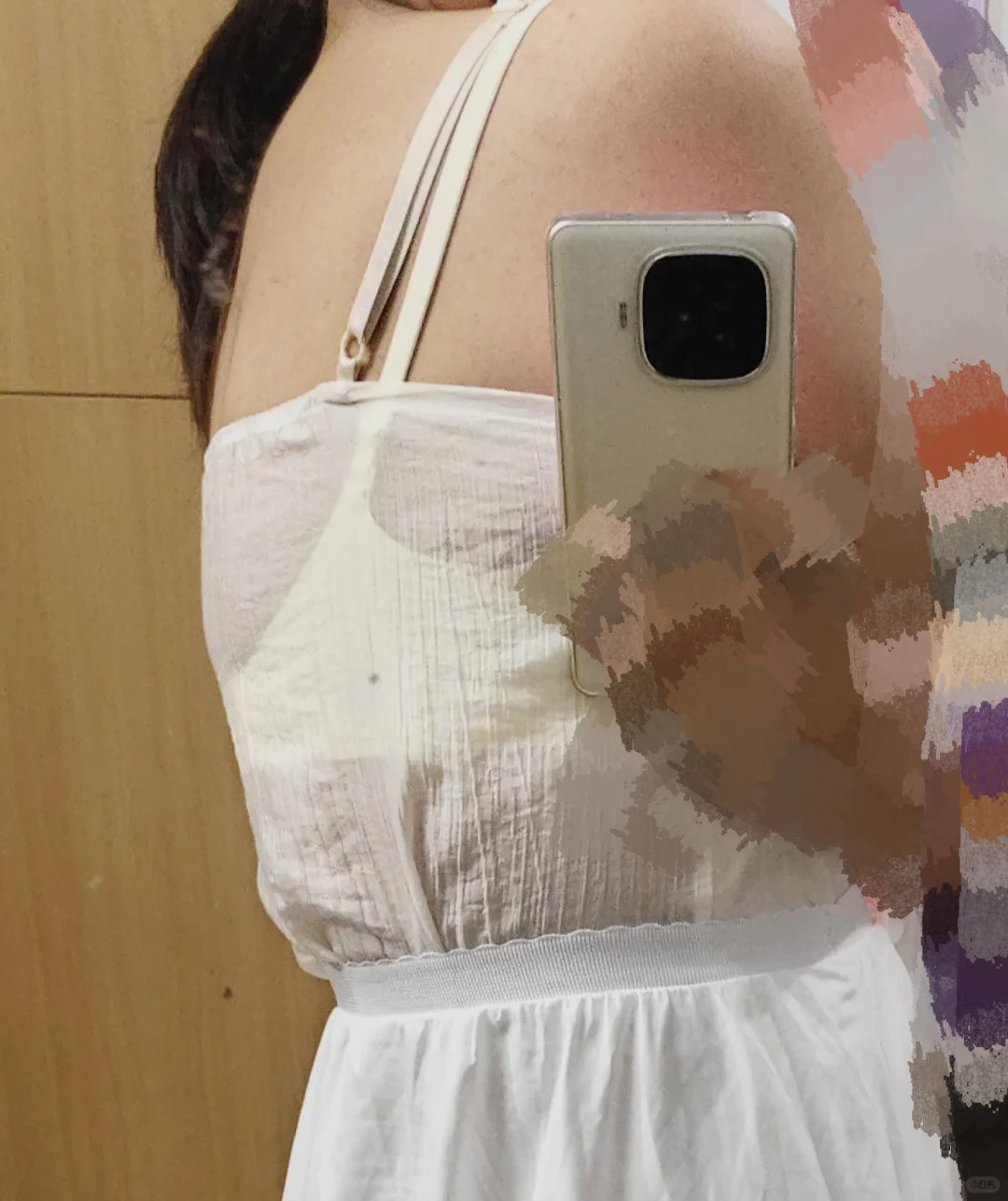 吐槽贴，汉服吊带背面为啥只做一层