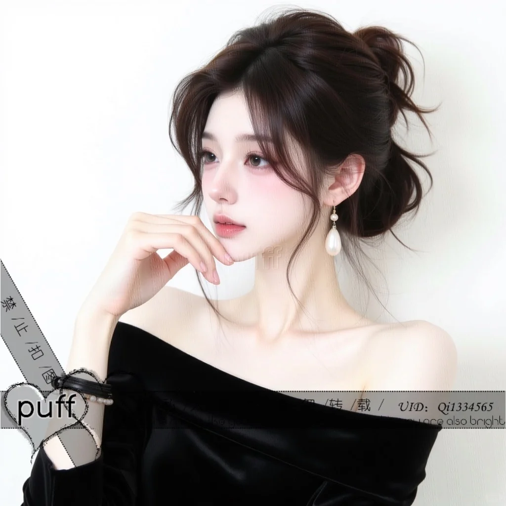 白底女头｜清冷系钓女
