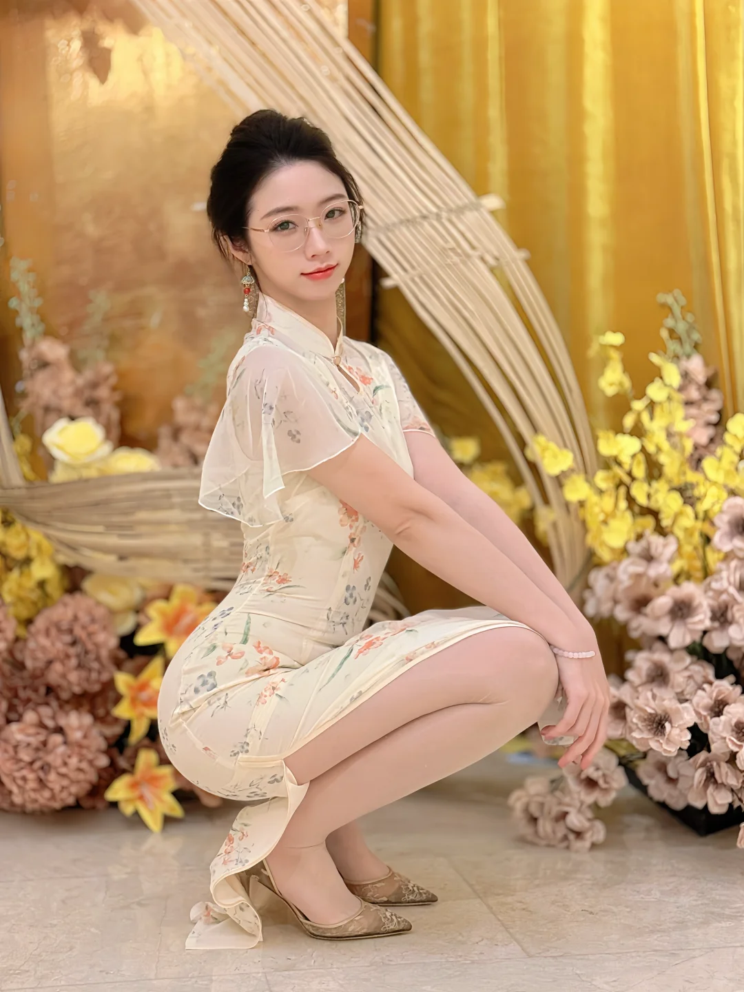 高智感旗袍