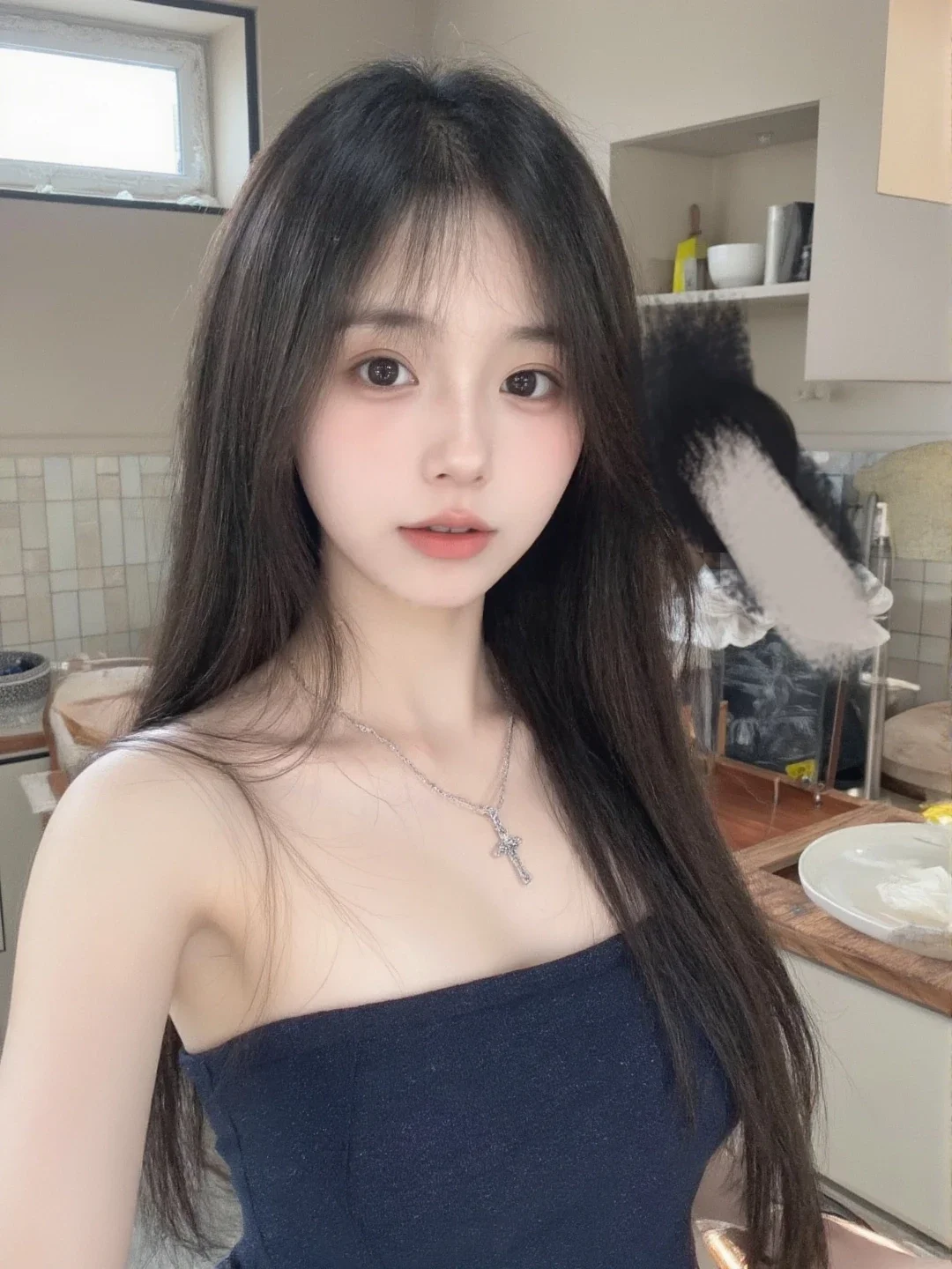 哇！这个女孩真的好美！