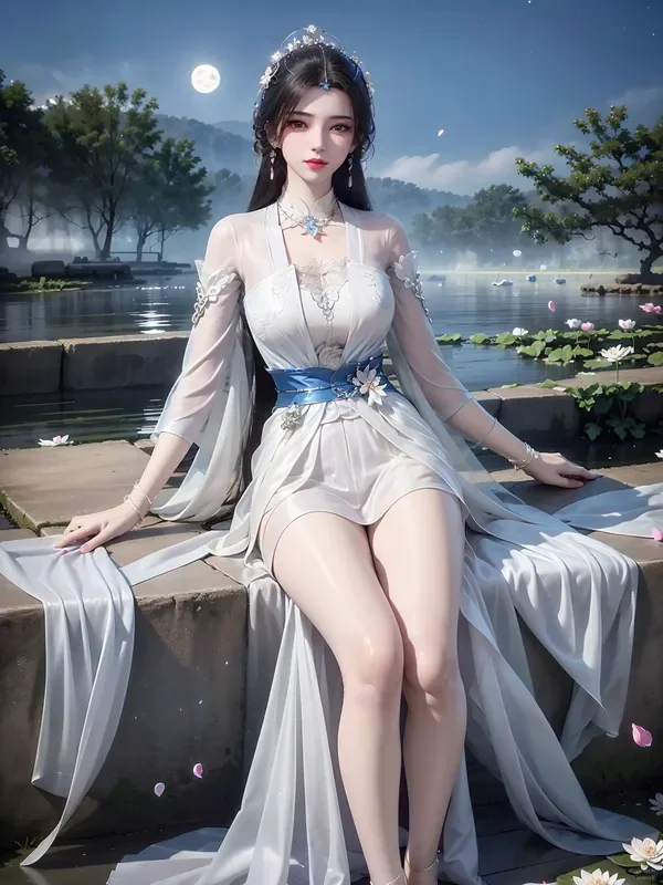 ai绘画李慕婉 同人
