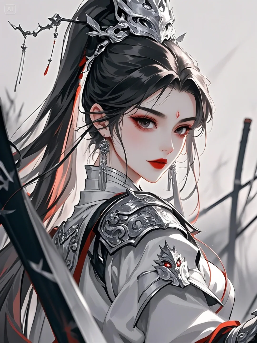 古风｜英姿飒爽的女将军