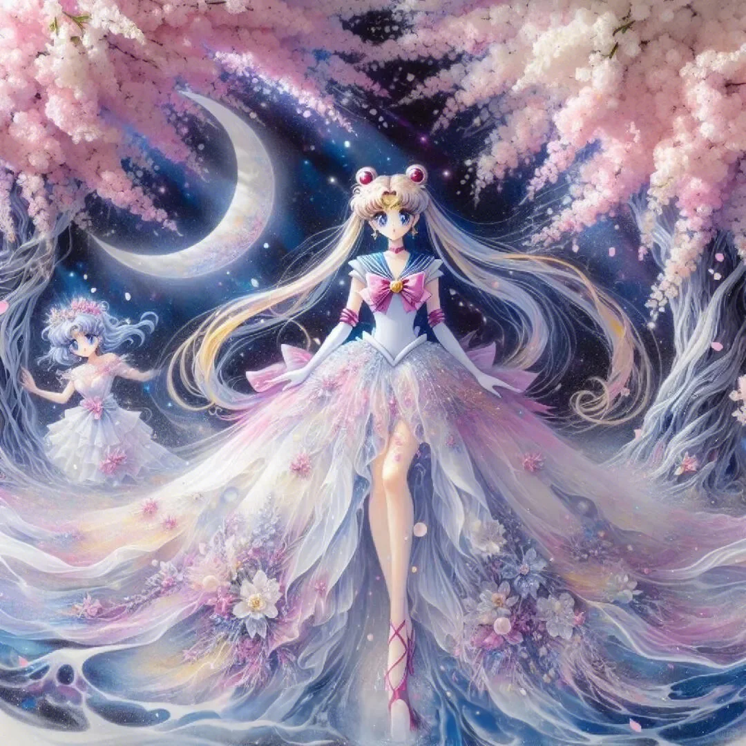 梦与月光的精灵，月野兔美枫🌙
