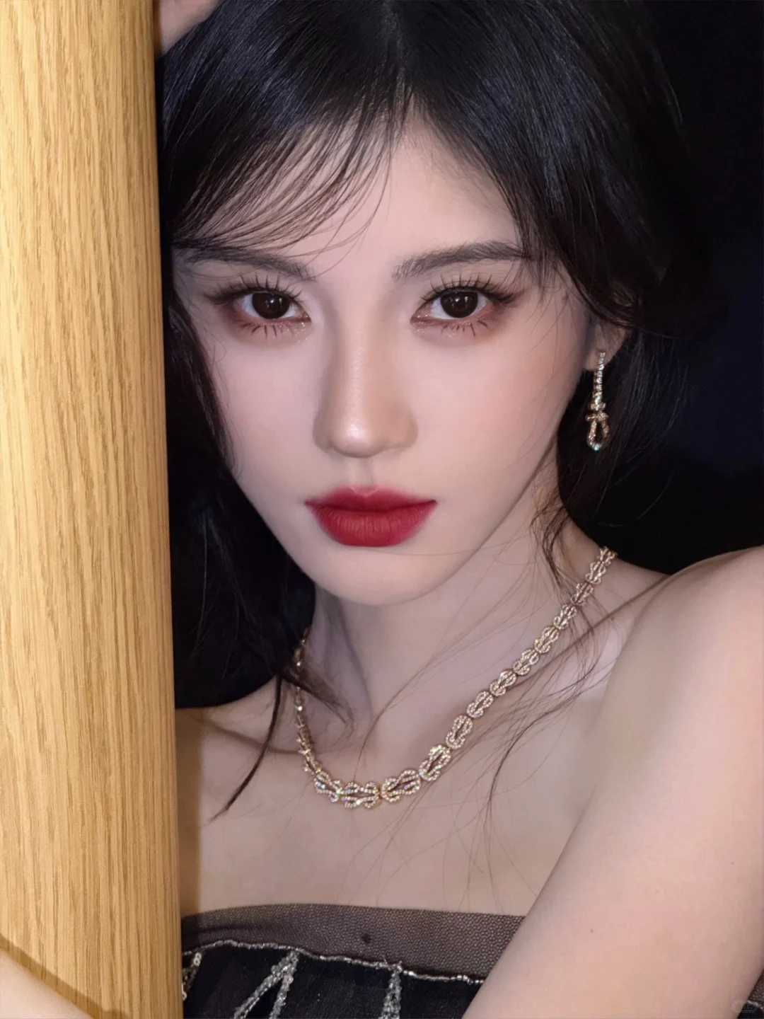 给鞠婧祎化的“蛇蝎美人妆”｜我拍的live图～