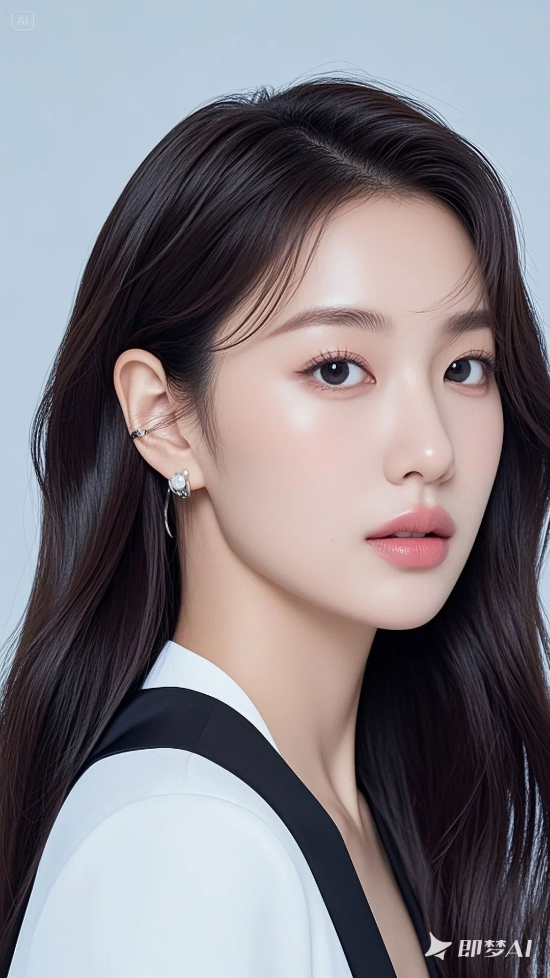 AI作图 ℓ AI画的美女竟然比真人还绝？！