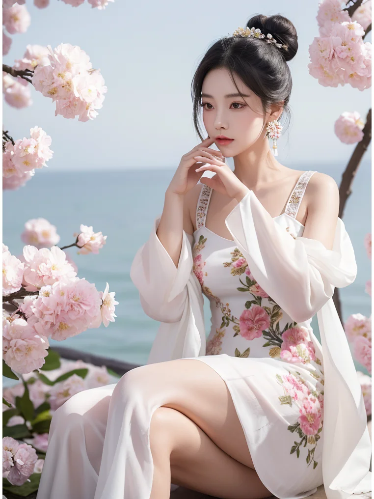 「AIGC每日出图练习」SD美女图一组