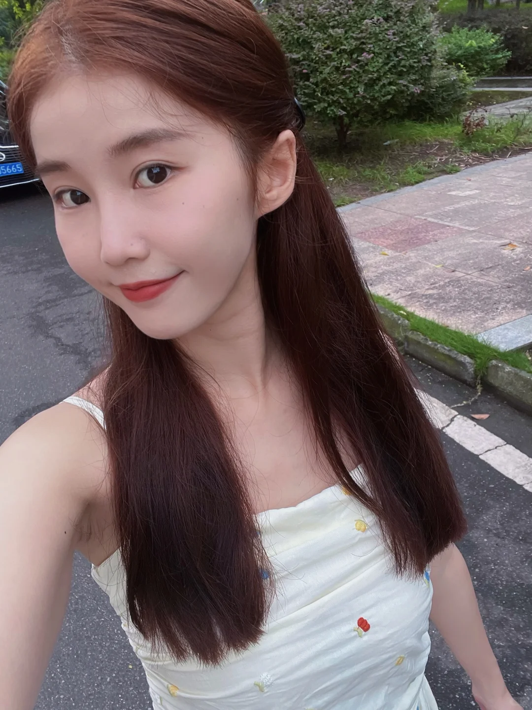 干净自然的自拍