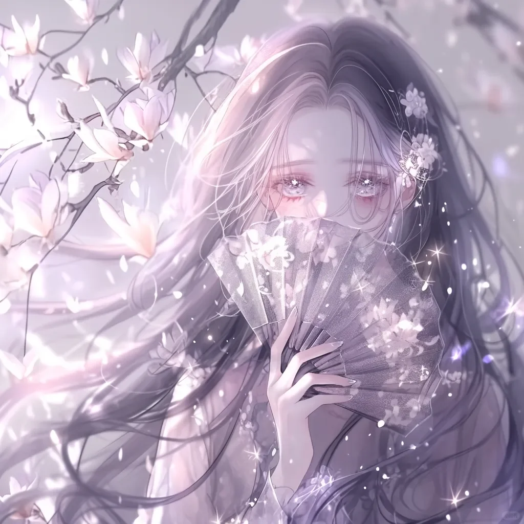 古风头像｜她是夜色的主人,星光为她加冕