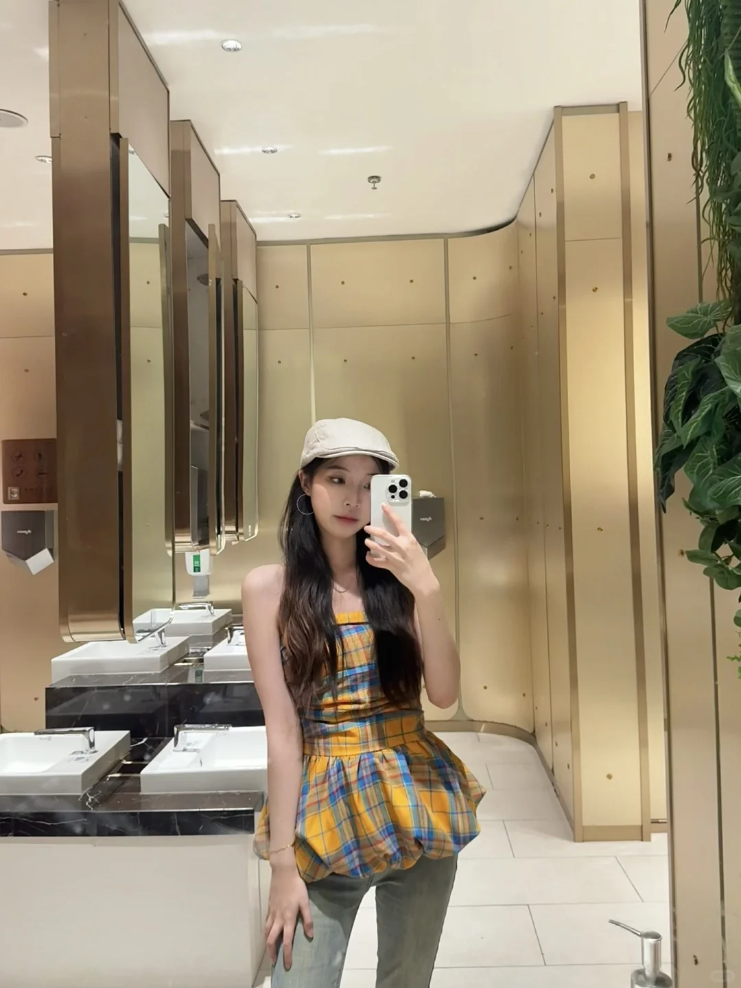 难得拍一次好看的对镜照#生活碎片