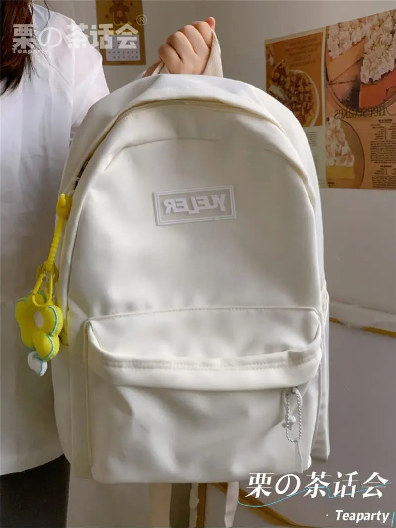 茶话会高颜值书包女 日系ins学院风双肩