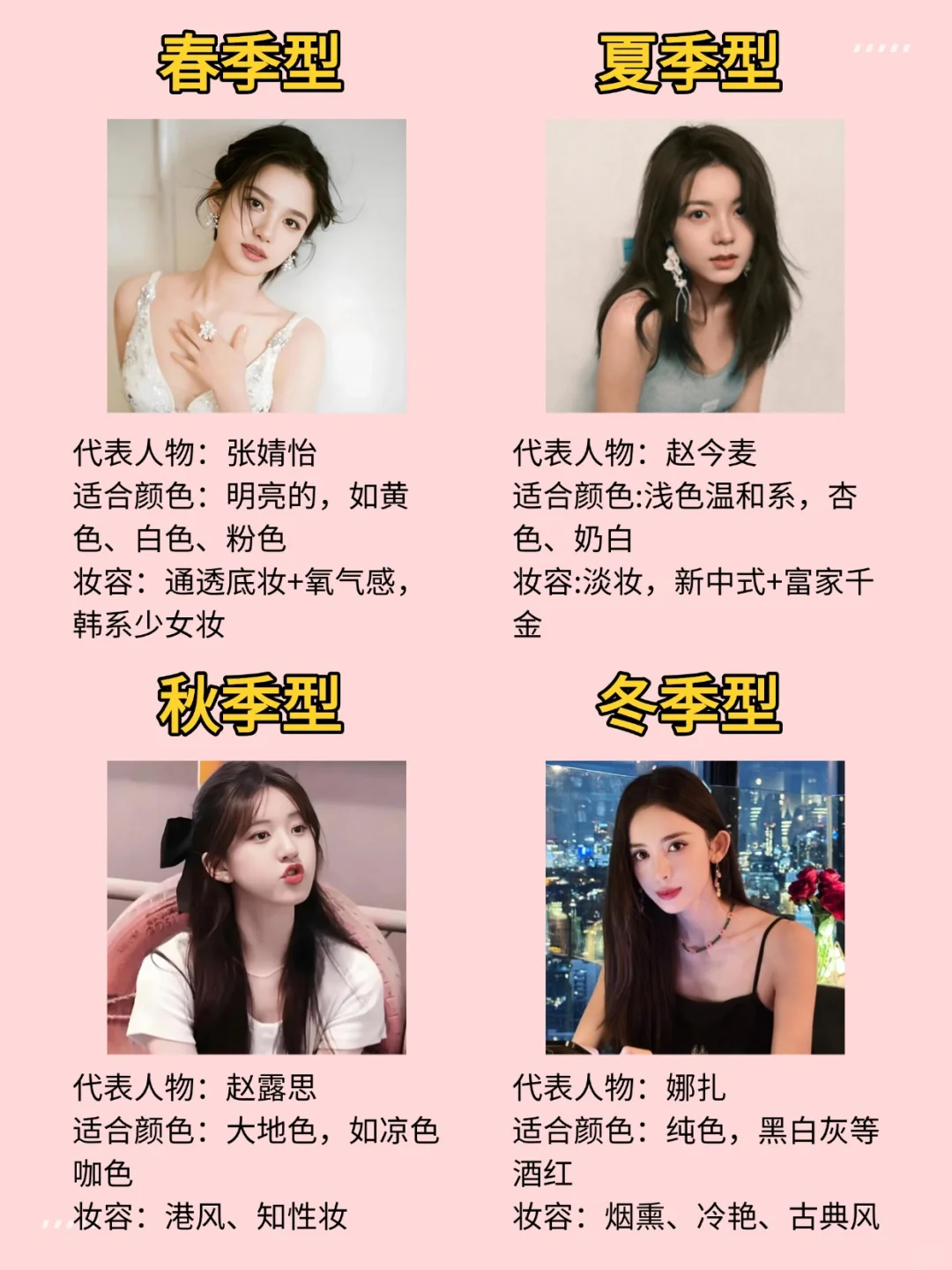 挖到宝！偷偷10s自测你是什么季节型美人？
