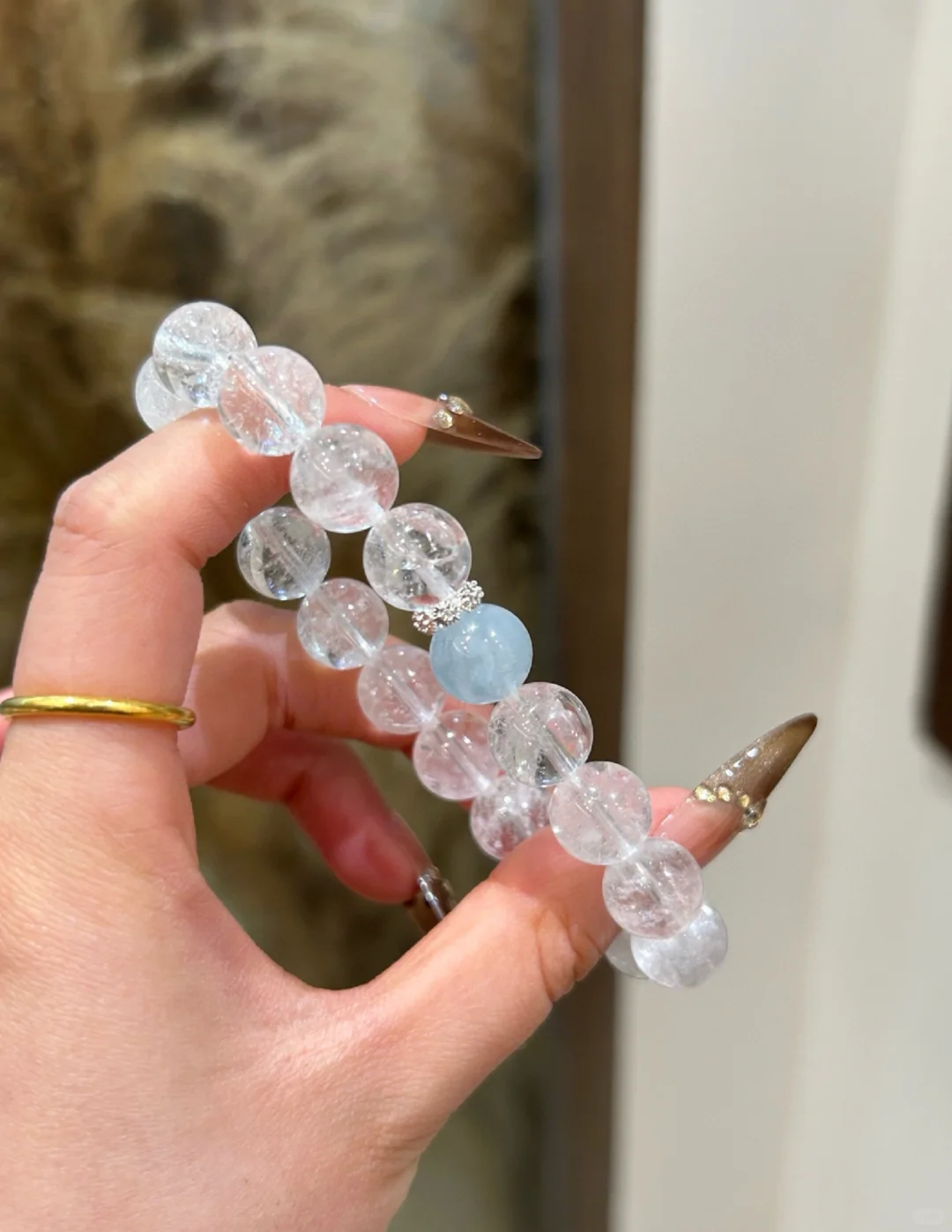 🎀救命！这串水晶把我美成女高中生了
