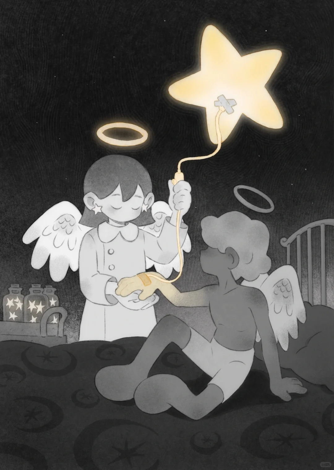 👼🏻+😈