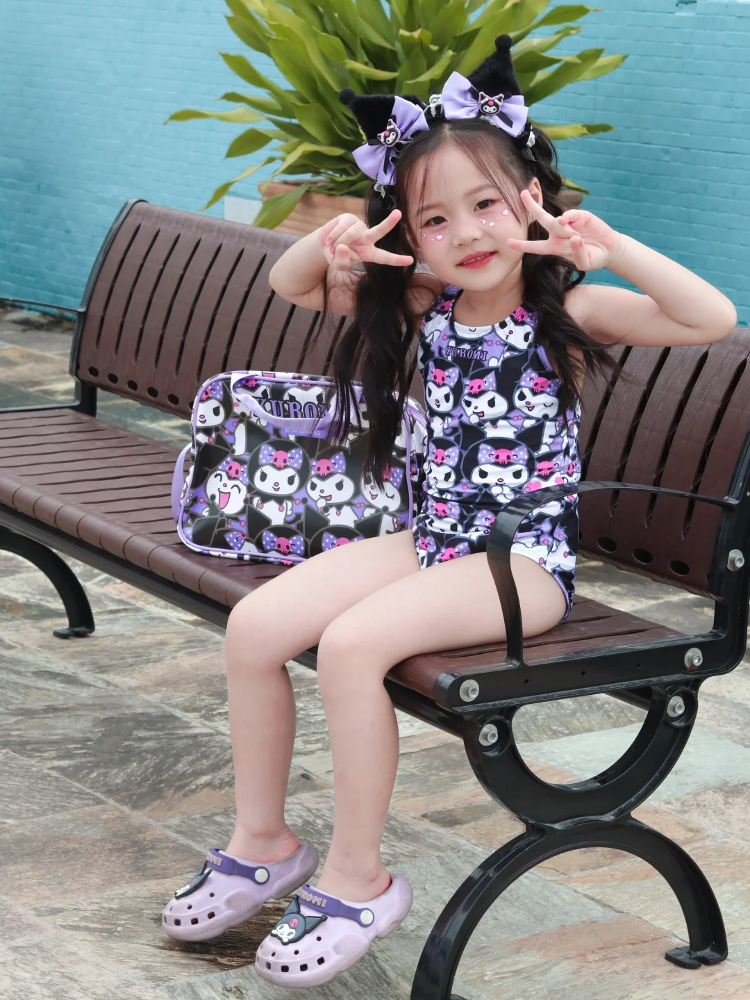 这么可爱的库洛米泳衣真的很难不心动💗