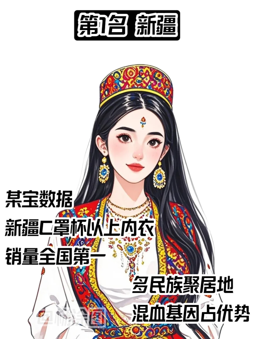 中国女生“胸”之省份排名新鲜出炉！