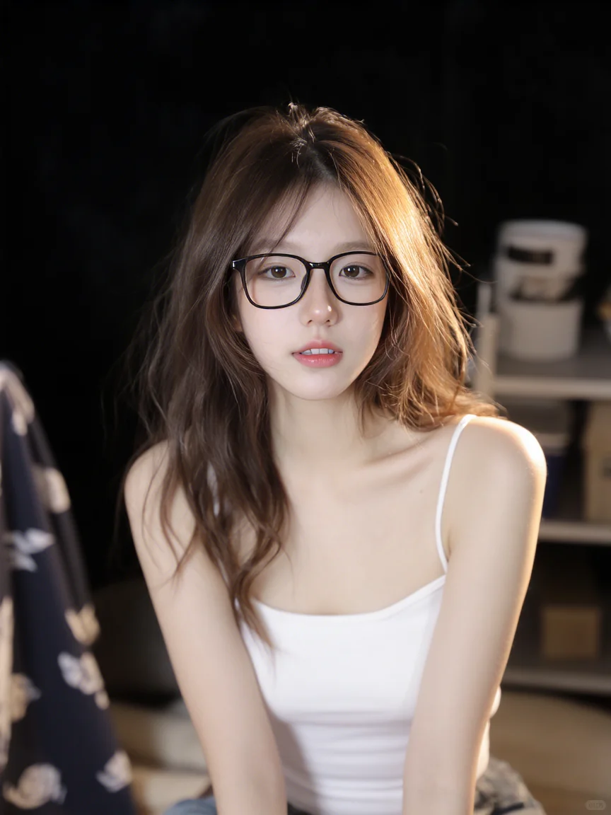 谁家的乖巧眼镜妹妹
