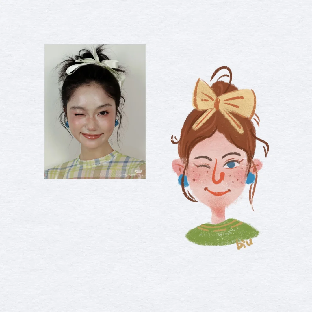 插画头像｜今天是美少女呀✨