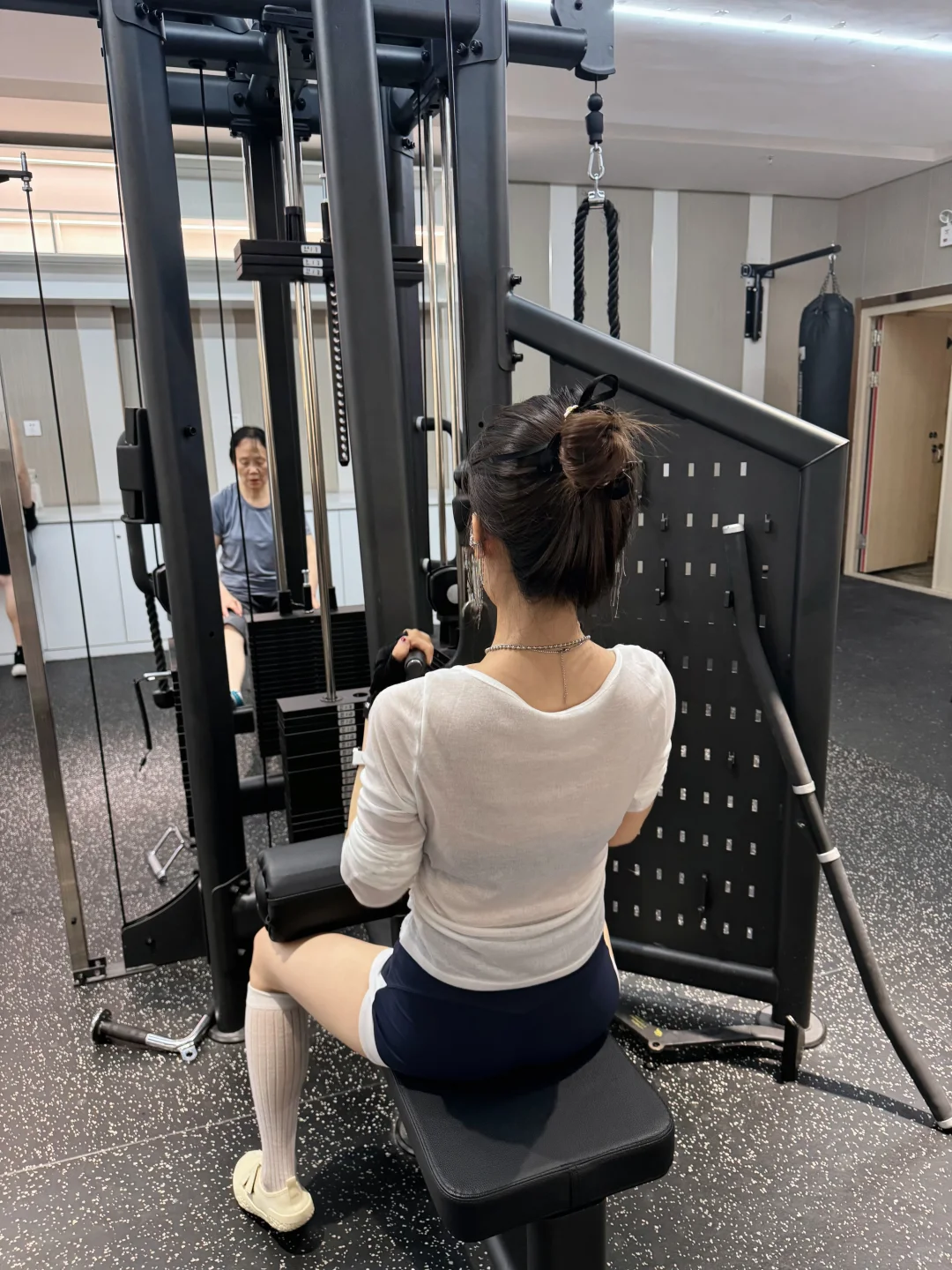 撸铁女孩👧🏻 好身材要练出来