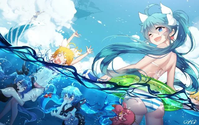 夏天的初音未来！
