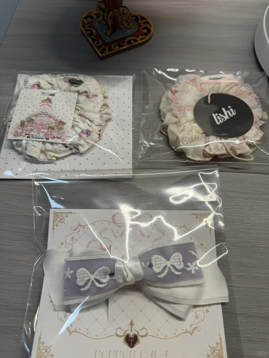 出利世lishi近期新品卡通和辣辣发夹