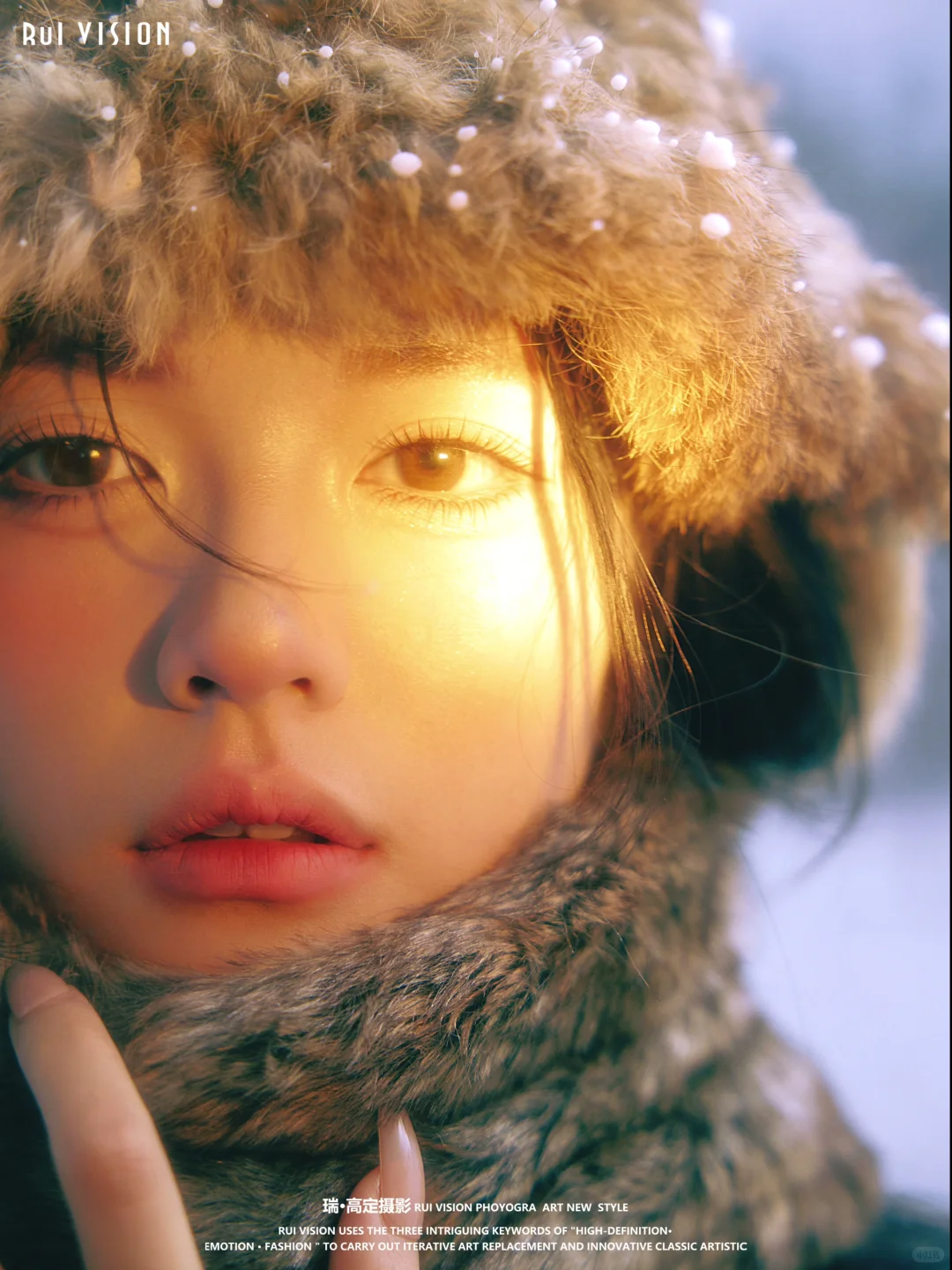 浪漫冬日系❄️电影《情书》同款雪景少女写真💌