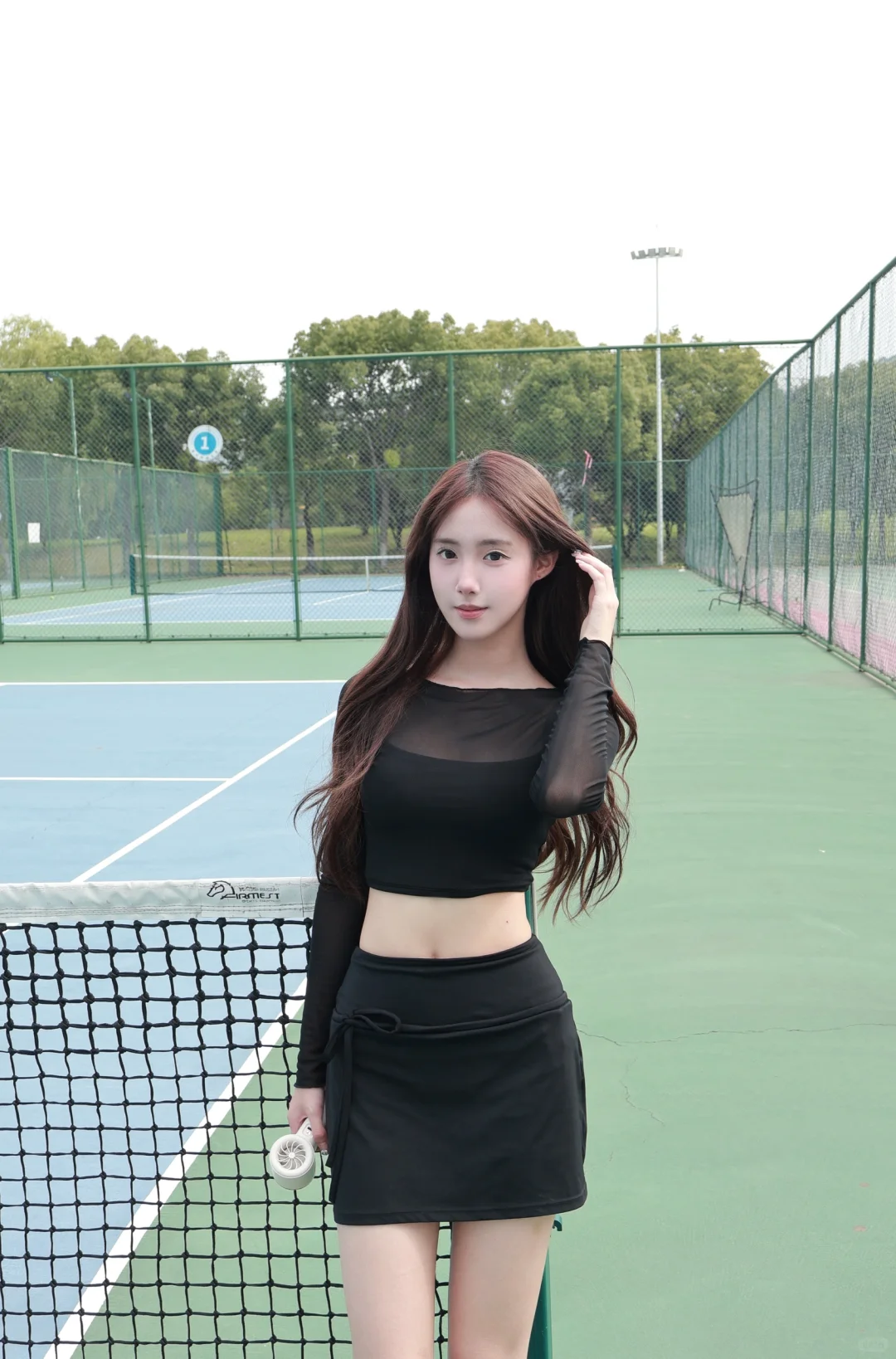 高马尾好清纯🎾