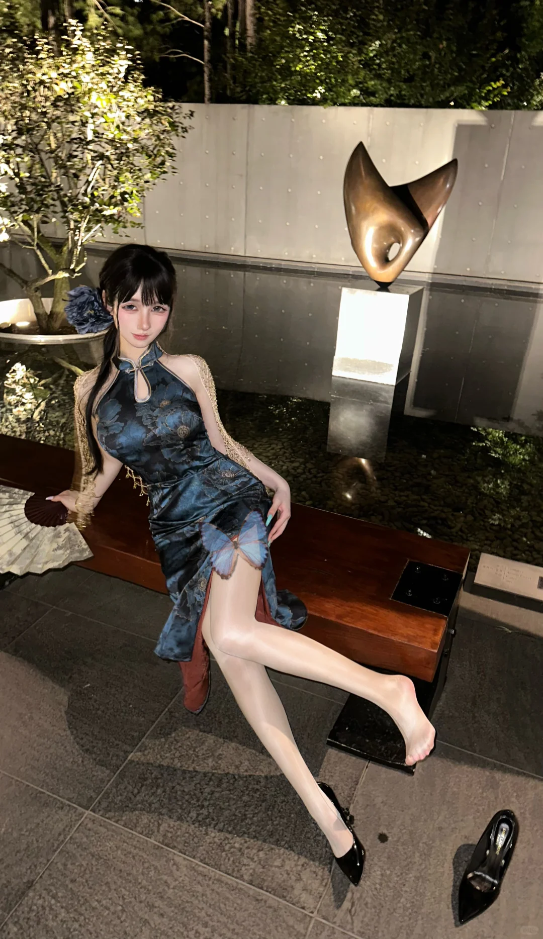 6️⃣个御姐旗袍全身拍照pose