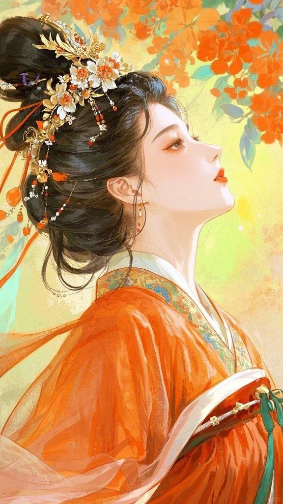 橙色系也绝美！