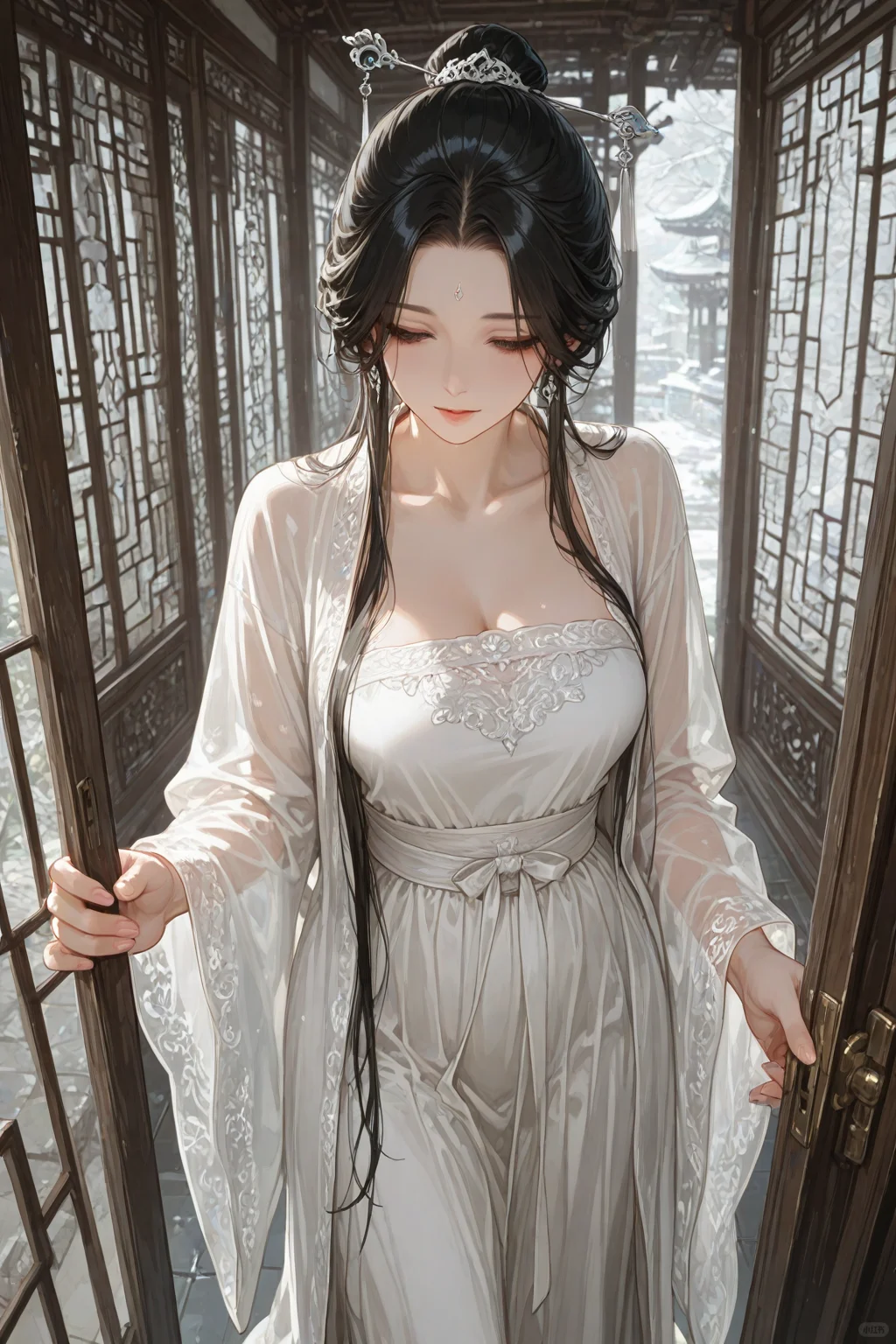 这个汉服也太仙了吧！😍