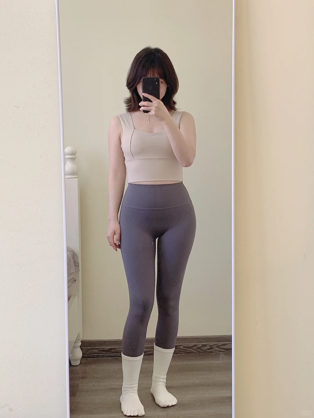 153cm49kg｜微胖梨形的普拉提穿搭！
