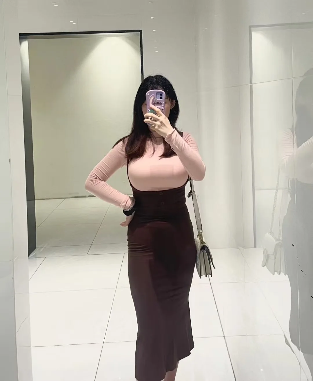 微胖女生穿搭| 春日穿搭之浪漫长裙第三期