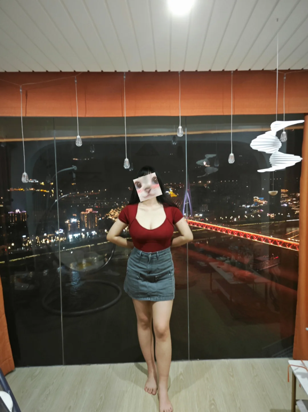微胖妹妹的今日穿搭、真的好辣哎