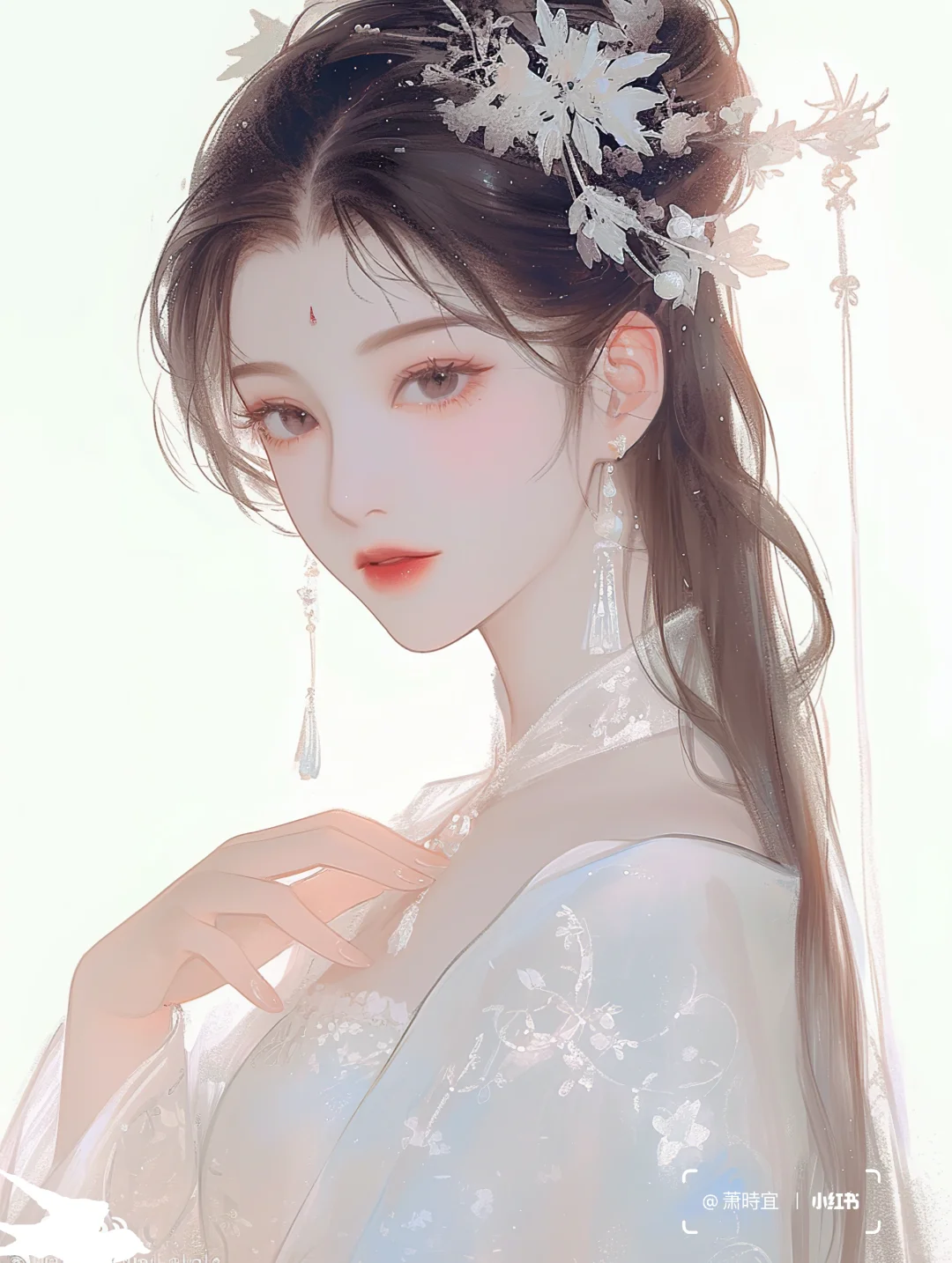 碧鬟红袖丨古风美人