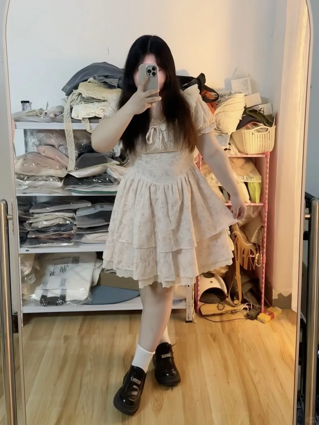 153cm140斤微胖