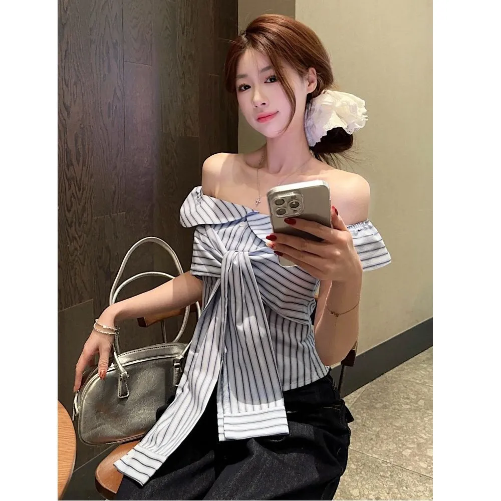 谁懂啊！这件韩系上衣让我秒变氛围感女主