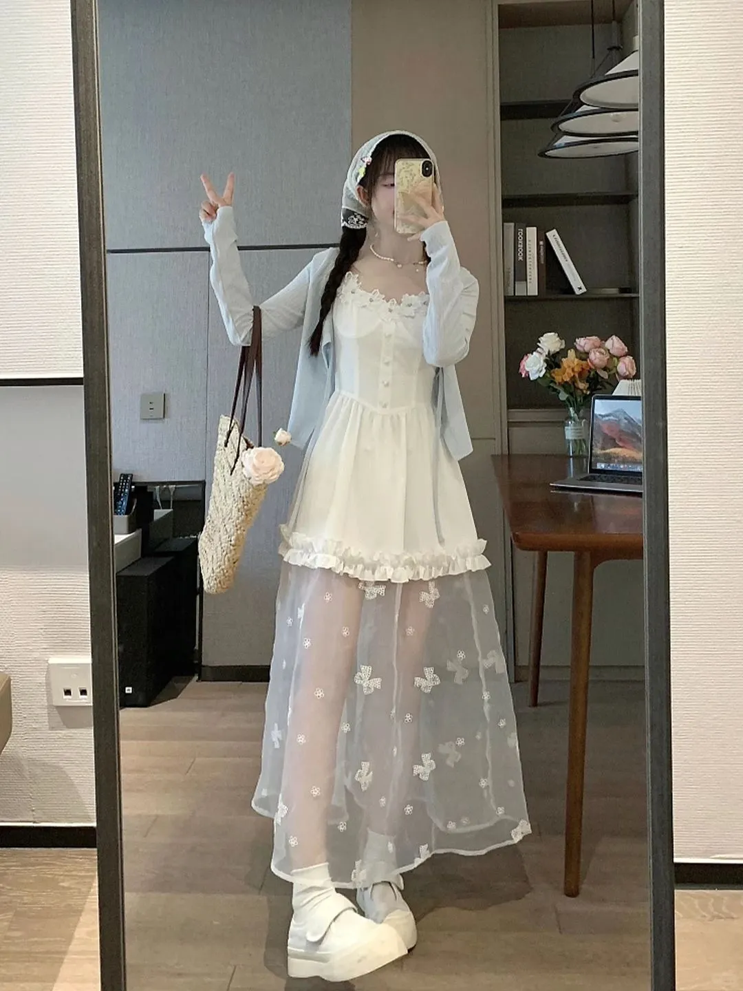 是仙女啊！这条裙子！🤍