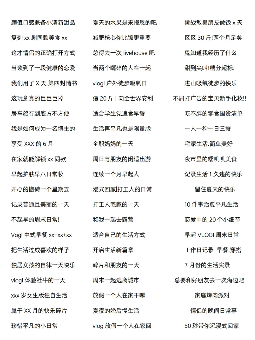 相信我！女性话题+vlog真的很赚