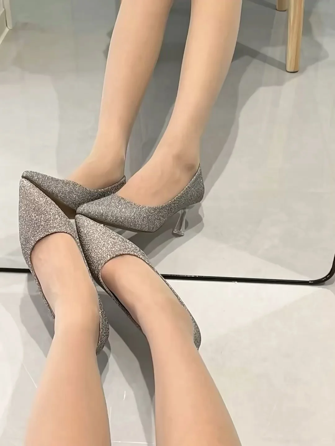 这双真的好显腿细！