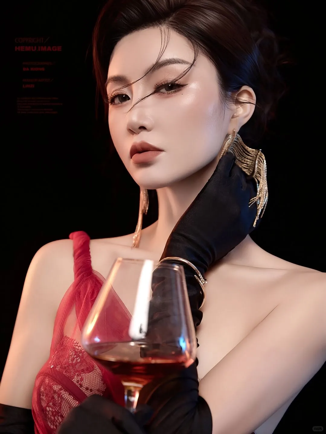 模特私拍杂志封面