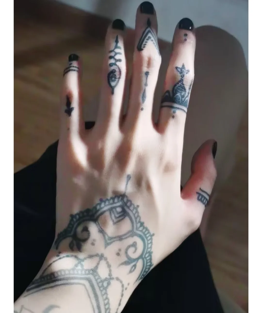 女朋友的手