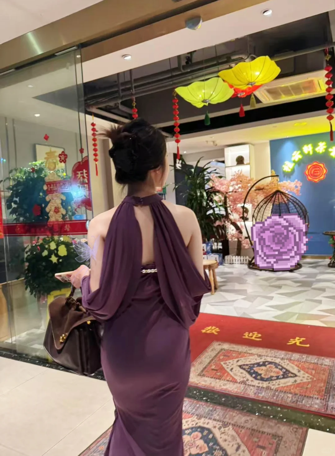 紫色说韵味很有少妇💜