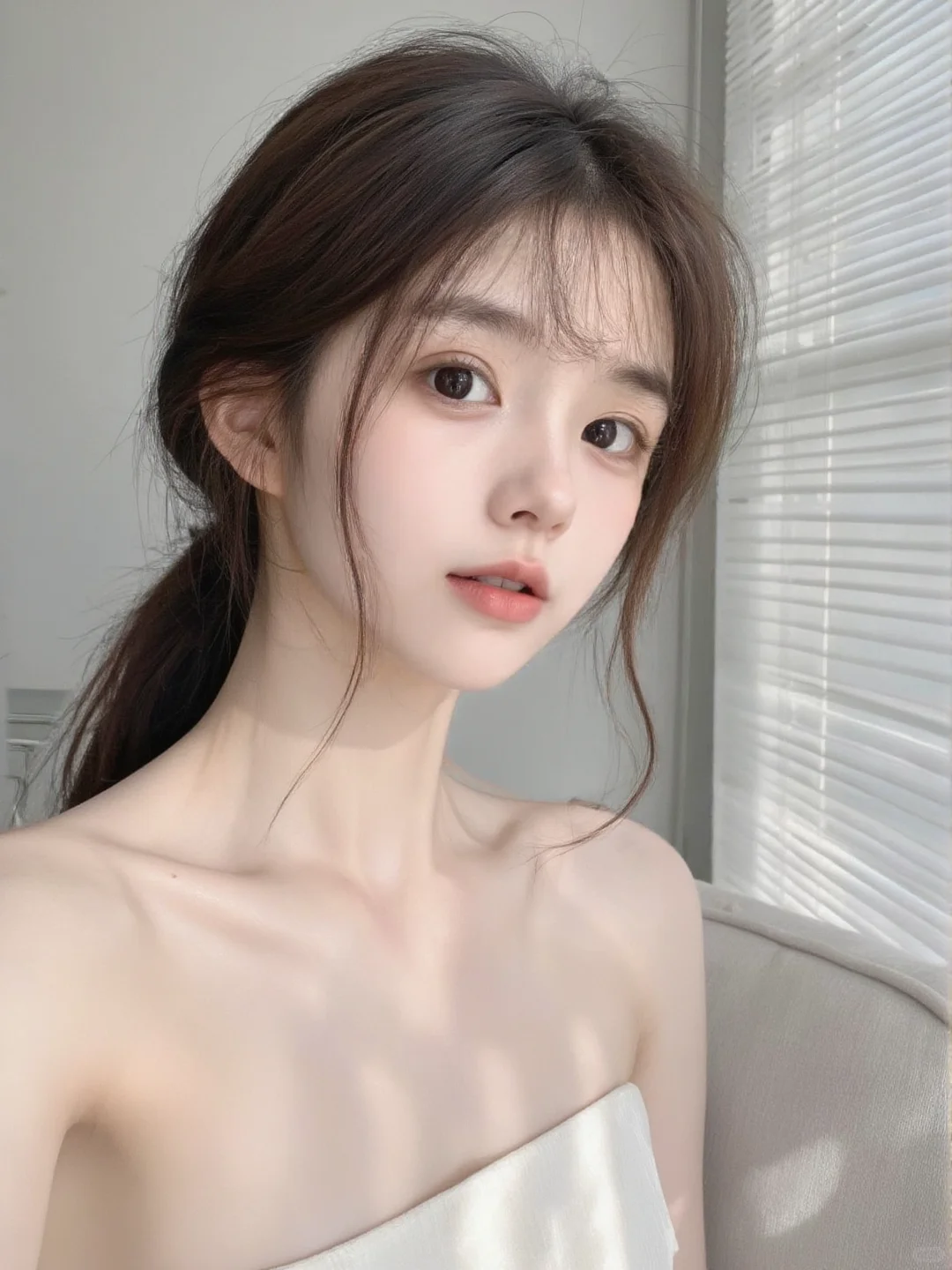 阳光下，真的好温柔～