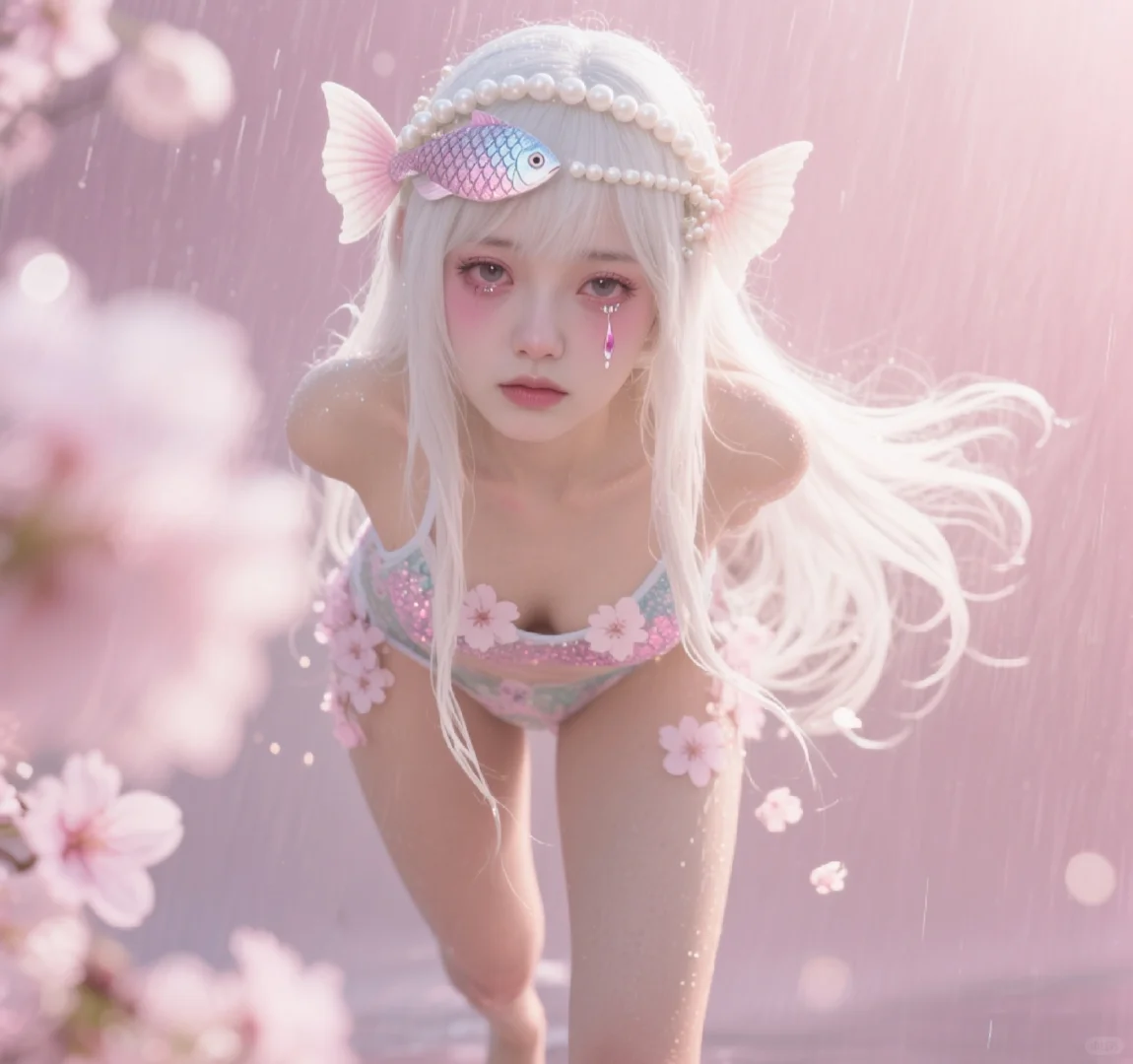 樱花下的梦幻仙女