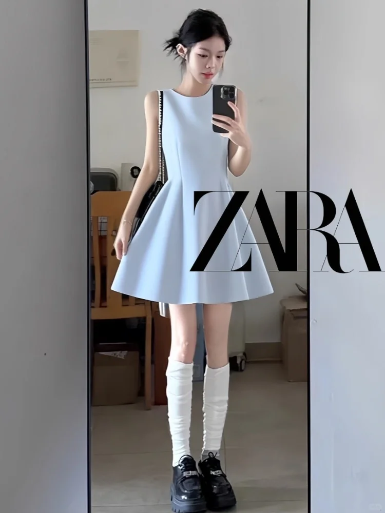 ZARA你不要太好了优雅气质裙子才39r💰