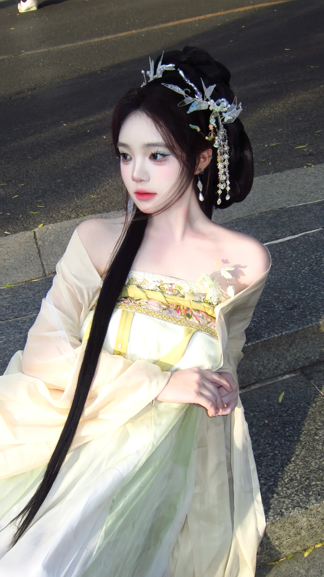 我快要爱死北京啦！！这么美的汉服到底谁在拍